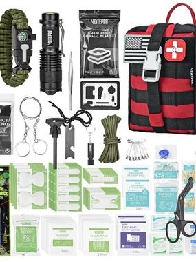 242 Piece Tactical First Aid Kit